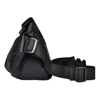 Bolso De Pecho Para Hombre, Mochila Con Múltiples Negro Bolso De Pecho Para Hombre, Mochila Con Múltiples Negro