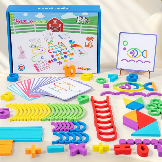YUJU Torre Tetris Juego De Equilibrio Didáctico Niño Tetra Tower