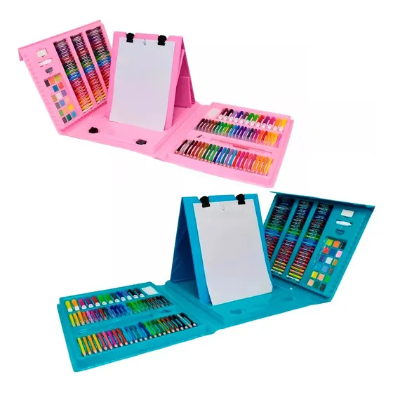 Set Arte Kit, Dibujo, Colorear, Estuche Portátil 208 Piezas 