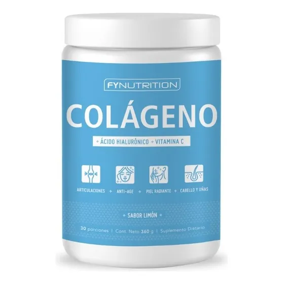 Colágeno Hidrolizado - 360g - Sabor Limón 