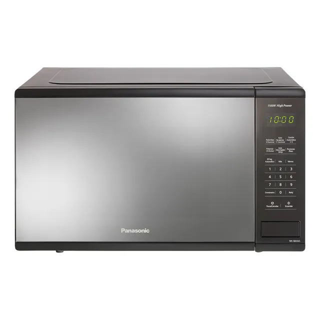 Microondas Panasonic NN-SB656 neegro y silver 36.812L 127V