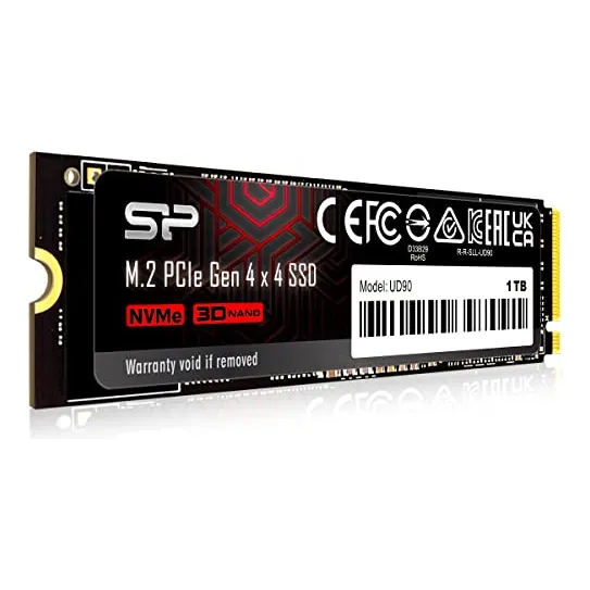 Silicon Power Ud90 Nvme 4.0 Gen4 Pcie M.2 Ssd R/w Hasta