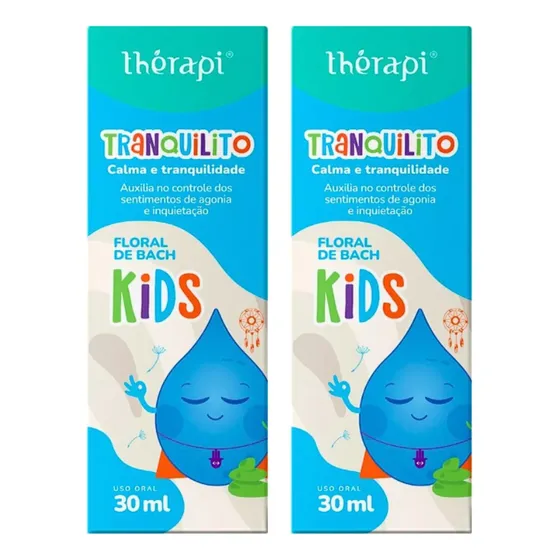 Kit 2 Floral De Bach Kids Tranquilito 30ml Thérapi