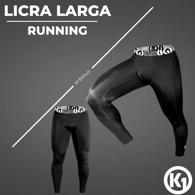 Licra Larga Running K1 Caballero