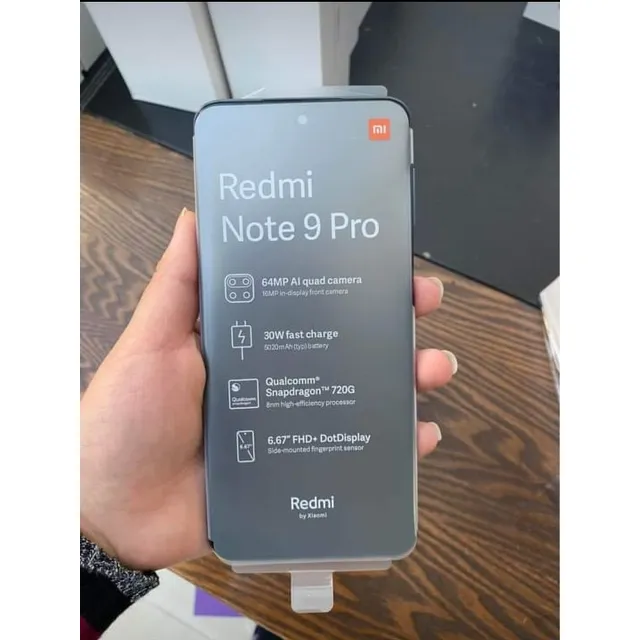 Xiaomi Redmi Note 9 Pro (64 Mpx) Dual Sim 128 G Con Detalles