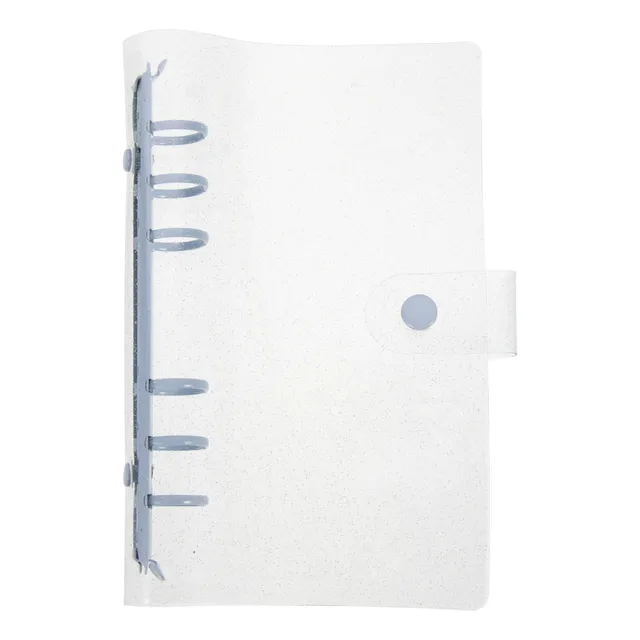 Libreta Loose Leaf Folders Con Funda Transparente Con Hojas