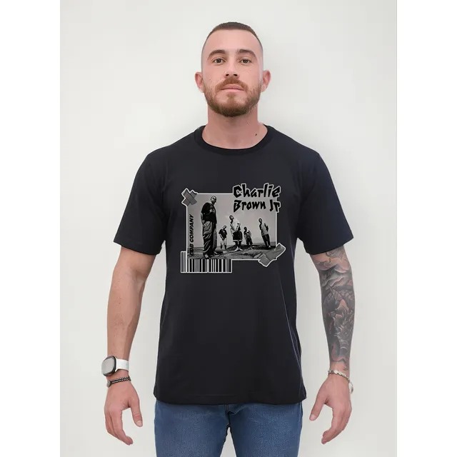 Camiseta Camisa Mantendo A Fé Em Deus Charlie Brown Jr