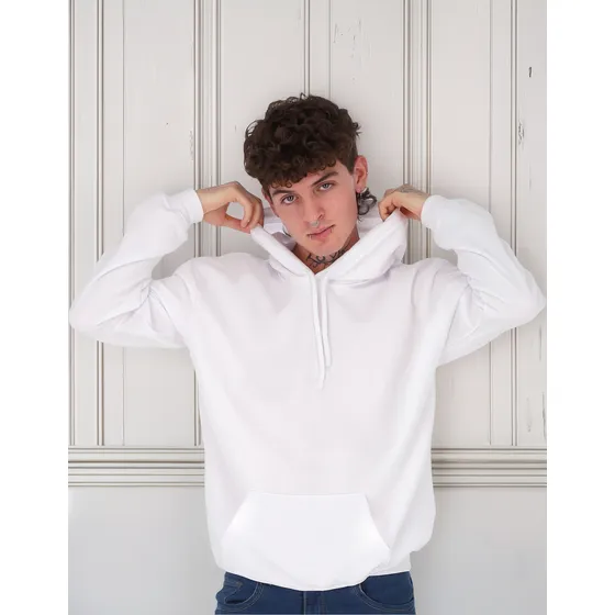 Sudadera Stretch Para Hombre Moda Con Capucha Hoodie Basico 