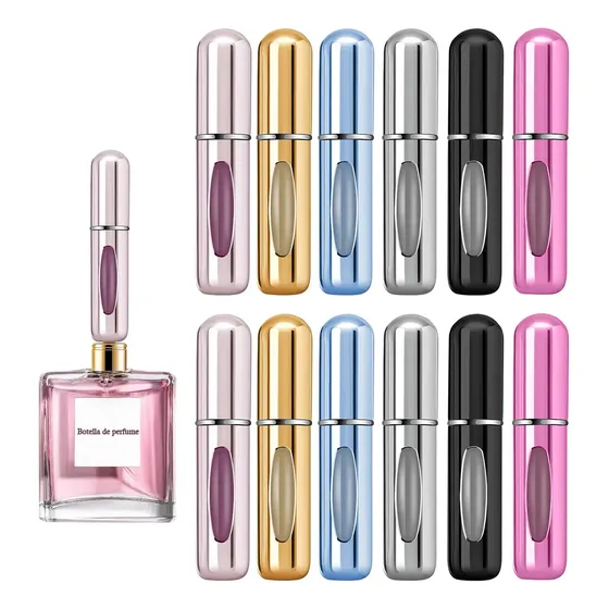 10pzs Mini Atomizador Para Perfume Botella Portatil Viaje