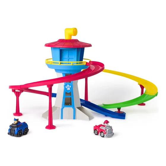 Paw Patrol Torre De Control Cuartel Sonido + Chase Vehiculo