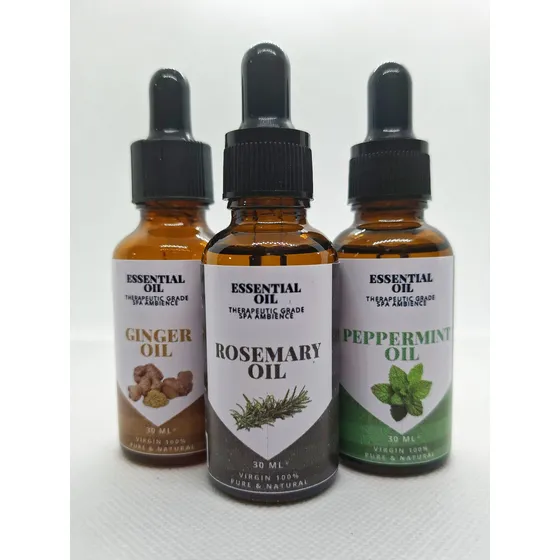 Aceite De Romero Puro 100% Original 30ml Cabello Barba Nuevo