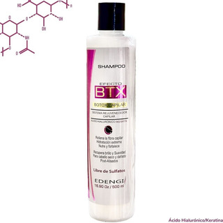 Shampoo Post-alisados Btx Edengi 500ml Sin Sulfatos Shampoo Post-alisados Btx Edengi 500ml Sin Sulfatos