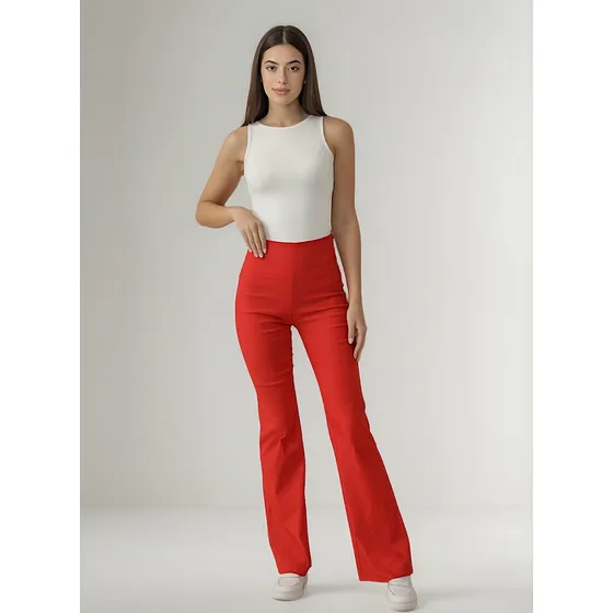 Pantalón Bengalina Soluna Moda Oxford Cierre Delado