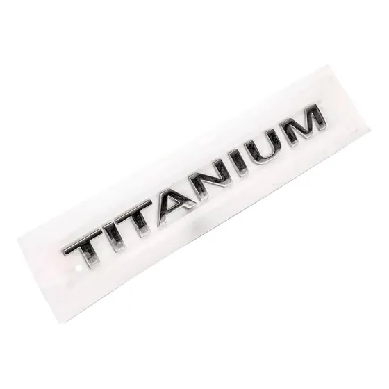 Emblema Insignia Titanium Ford Ecosport Fiesta 10/19 Origin