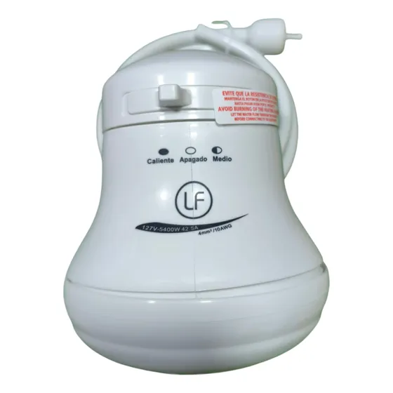 Ducha Eléctrica Blanca Lf