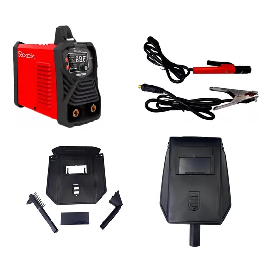 Maquina Soldar Inverter Cables Portatil 110v 220v Dc 160 Ah