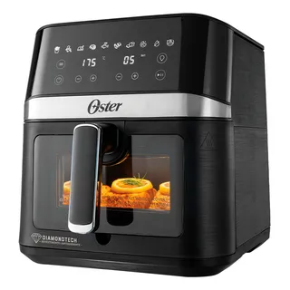 Fritadeira Diamondtech Oster 6l Com Visor Transparente 127v Fritadeira Diamondtech Oster 6l Com Visor Transparente 127v