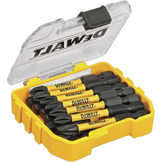 Punta De Taladro Dewalt Impacto Estria #2 X 2 Pulgadas 4 Pza