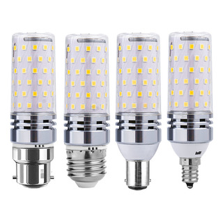 Aluminio Plateado Rayado E12-12w - Luz Blanca (6000 K) - 12w Aluminio Plateado Rayado E12-12w - Luz Blanca (6000 K) - 12w