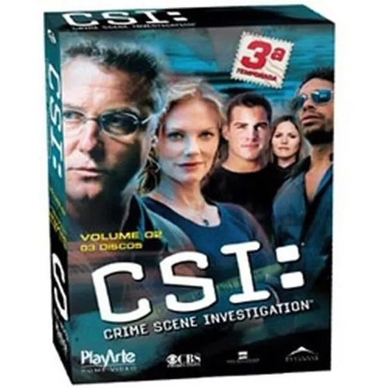Dvd Box Csi 3ª Temporada Vol 2