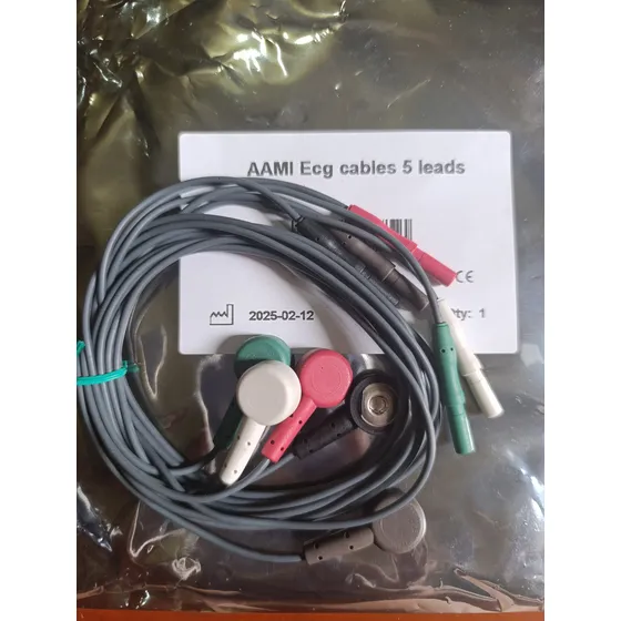 Juego De Leads O Latiguillos De Ecg
