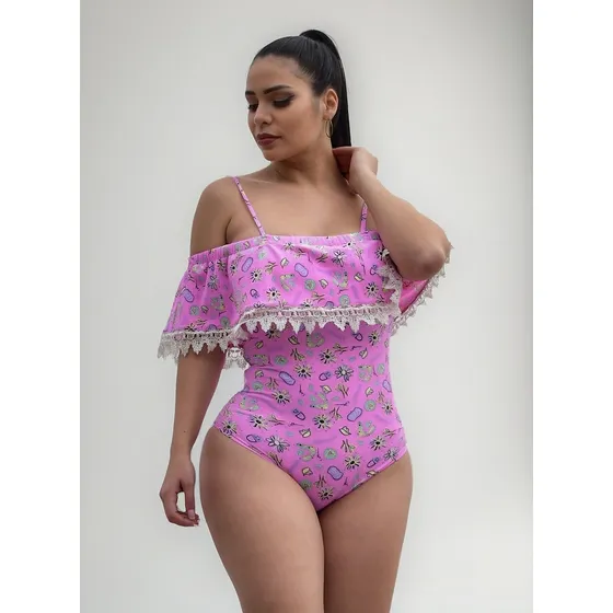 Trajes De Baño Con Faja  - 100% Colombia -perú
