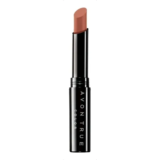 Labial Larga Duracion Tipo Maybelline Avon True Fps 15 Color Marrón Claro Capuccino