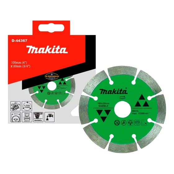 Disco Diamantado Makita 105x20 Marmol D-44367 4100nh3 Bb