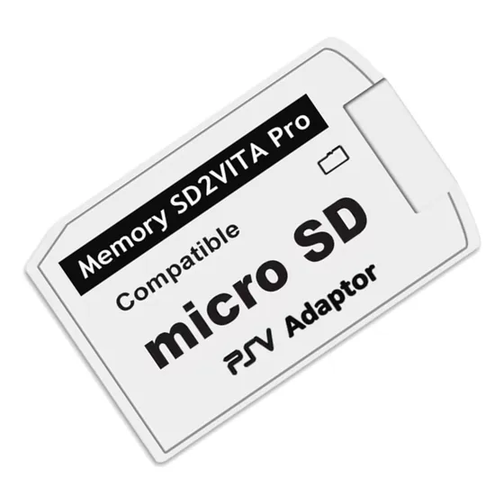 Cartão Adaptador Ps Vita Sd2vita Pro Micro Sd 6.0 Psvita