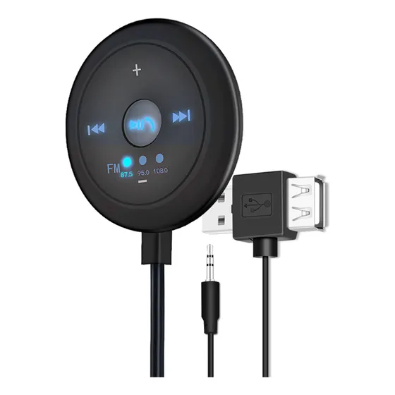 Transmisor Universal Fm Aux 5.0 10m Para Teléfonos