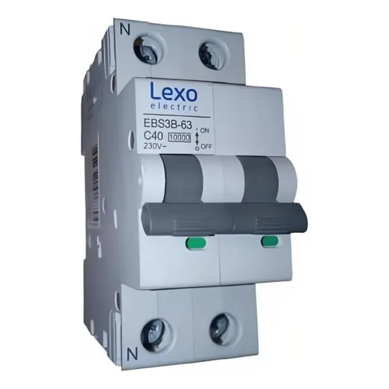 Interruptor Automático 1p+n 230v 40a 10ka Curva C