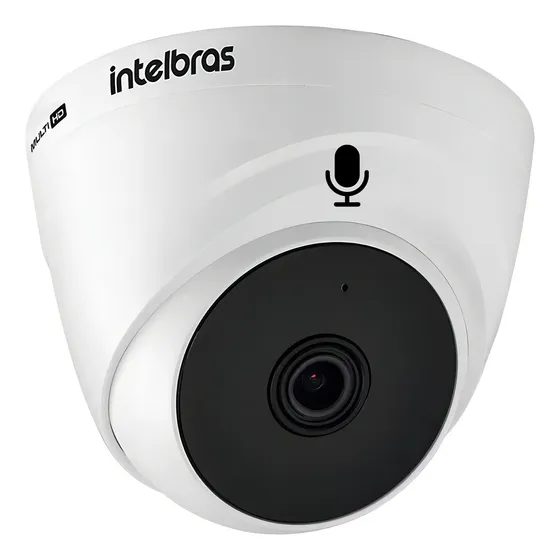 Camera Vhd 1220d Mic Full Hd Com Microfone Interno Para Dvr Cor Branco