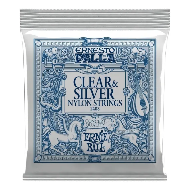Cuerdas De Guitarra Clásica Ernie Ball Ernesto Palla