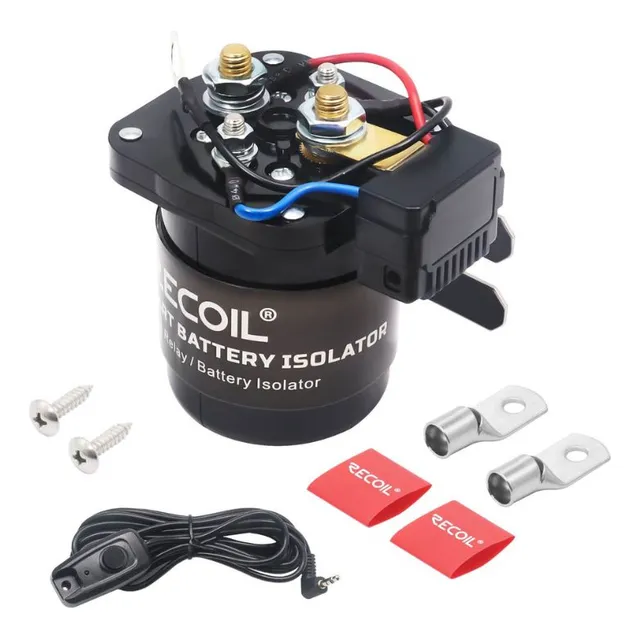 Separador De Bateria 500a Aislador Relay Recoil Motorhome