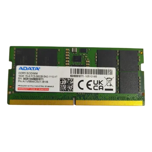 Memoria Ram Adata 16gb Ddr5 5600mhz Cl46 1.1v Ad5u560016g-s