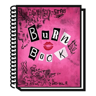 Libreta Personalizada Burn Book Libreta Personalizada Burn Book