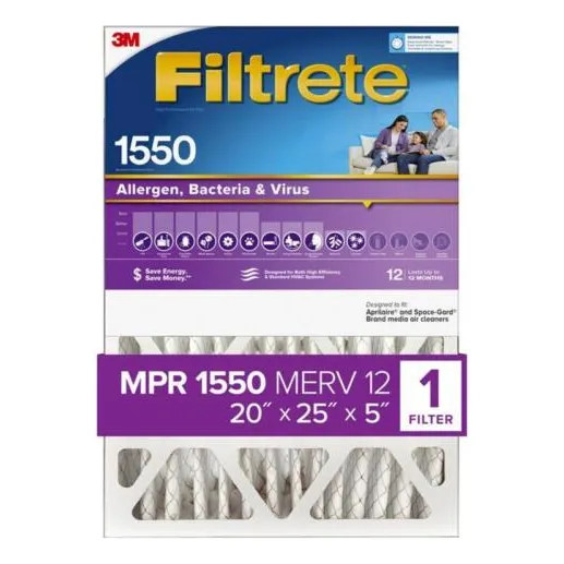 3m Ndp03-5in-2 Allergen Reduction Deep Pleated Filters 2 Bbu