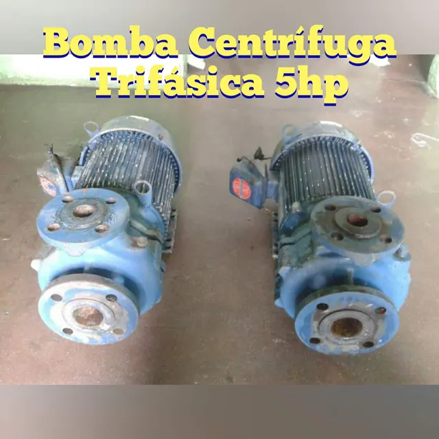 Bomba Centrífuga Trifásica De 5hp