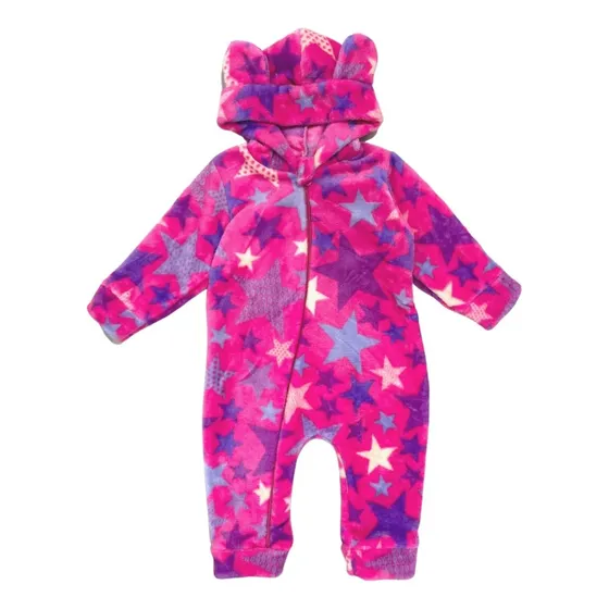 Macacão Pelúcia Bebê Infantil Quentinho Roupa Inverno Frio