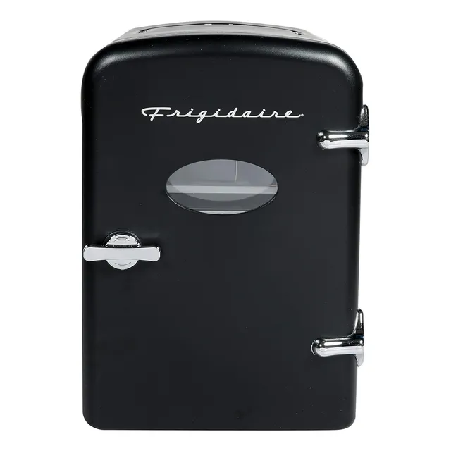 Mini Nevera Retro Frigidaire 9 Latas Color Negro