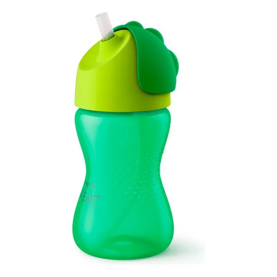Vaso Con Bombilla Avent Scf798/01 300ml Verde