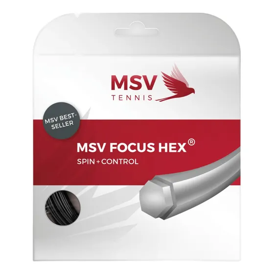 Msv Focus Hex 12m 1.10/1.18/1.23/1.27 Cordas Raquete