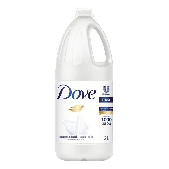 Sabonete líquido Dove Pro Nutrição Profunda fragrância original em líquido 2 L