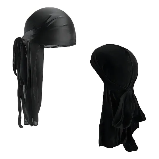 Bandana Dureg Preta Cor Preto