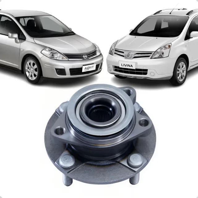 Cubo De Roda Dianteiro Tiida Livina 1.8 16v 2009... C/abs