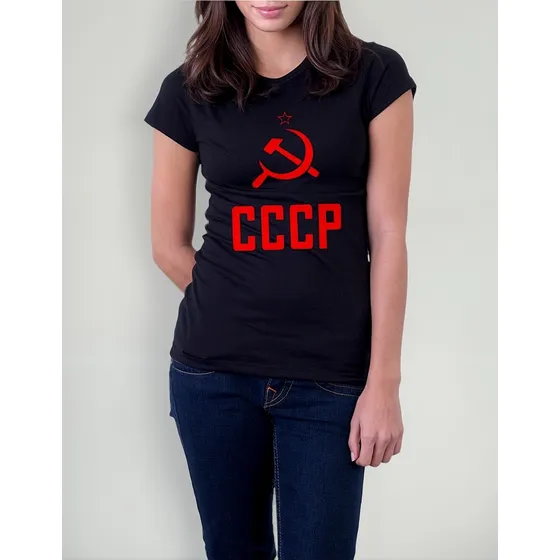 Cccp - Camiseta Baby Look Feminina Comunismo União Sovietica