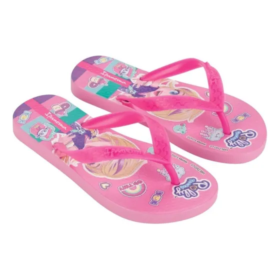 Chinelo Infantil Polly Ipanema Grendene Rosa 26048