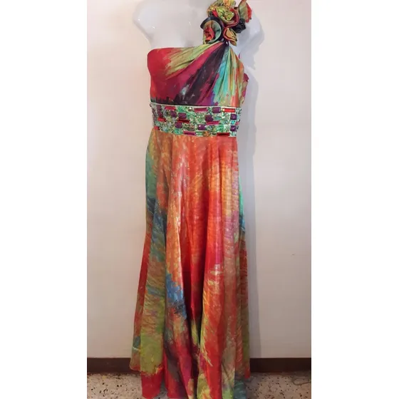 Vestido De Fiesta Para Dama