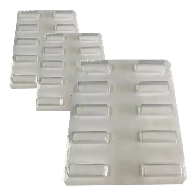 3 Pack Molde De Plástico Para Rellenos Palitos Tequeño 10gr
