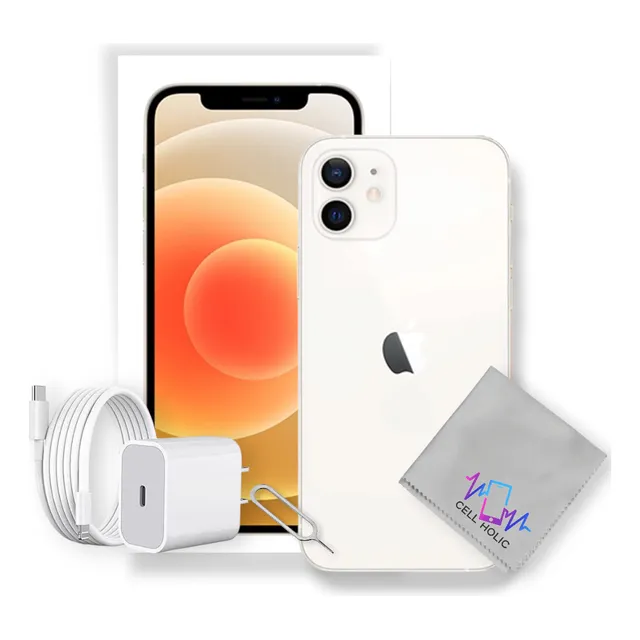 Apple Iphone 12 Mini 128 Gb Blanco Con Caja Original Blanco (Reacondicionado)